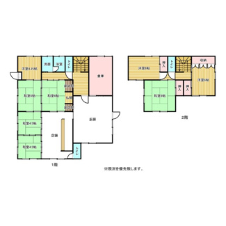 【間取り】 | 氷上町成松中古住宅600万円