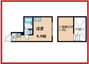 【間取り】 | グローリア北千住