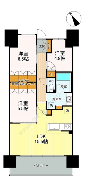 セントガーデン海老名Ⅰ街区の間取り