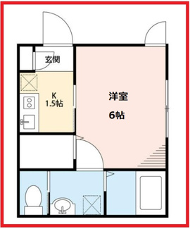 【間取り】 | ベストステージ入谷1