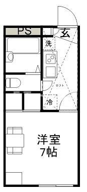 クレール八千代台の間取り