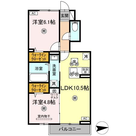 【間取り】 | セレスト　ブルー