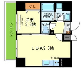 CELSUS長居の間取り