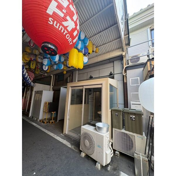 大阪市北区池田町の店舗一部の外観パース