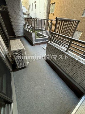 ブラービ南船場のバルコニー