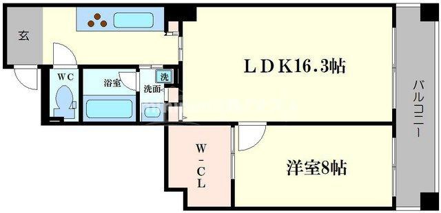ブラービ南船場の間取り
