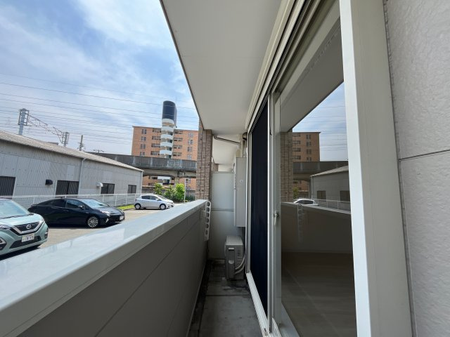 ホワイトコースト壱番館のバルコニー