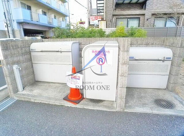 エクシードＫＳのその他共用部分|敷地内ごみ置き場です。
