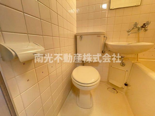 メゾン朝日八戸ノ里　のトイレ