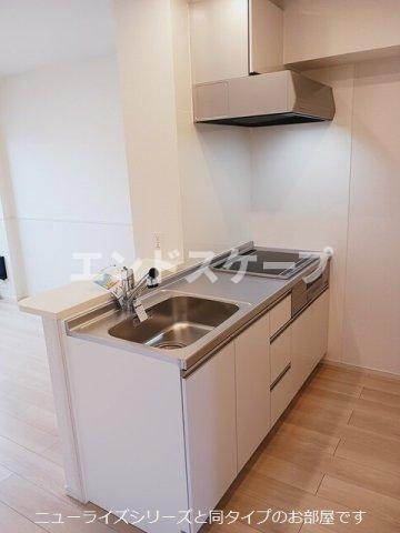 カレント　レジデンス　下増田Ⅰのキッチン|高崎、前橋のお部屋探しはエンドスケープまで！お客様の理想お聞かせ下さい♪