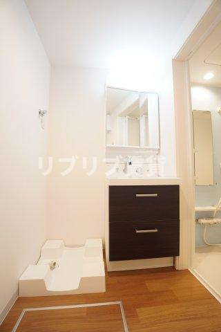ポルトス千葉の洗面所