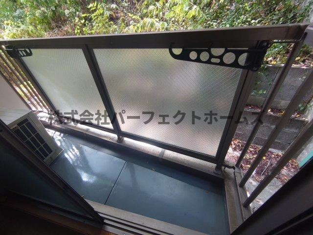 枚方グランドマンションのバルコニー|お洗濯にも便利なバルコニー付き