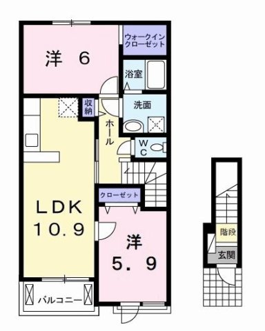 【間取り】 | サンリットハウスＫ