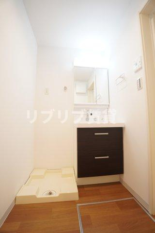 ポルトス千葉の洗面所