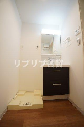 ポルトス千葉の洗面所
