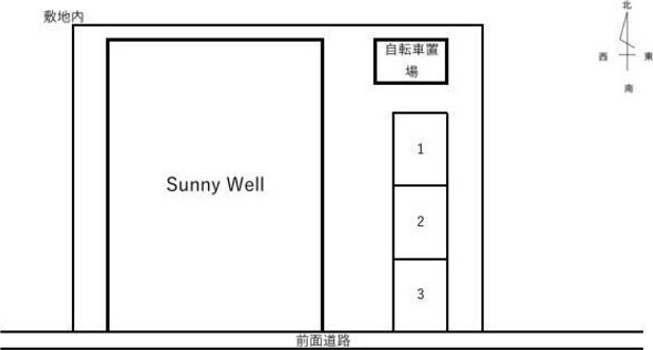 Sunny　Wellの区画図