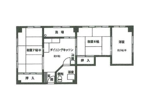 【間取り】 | 五反田マンション