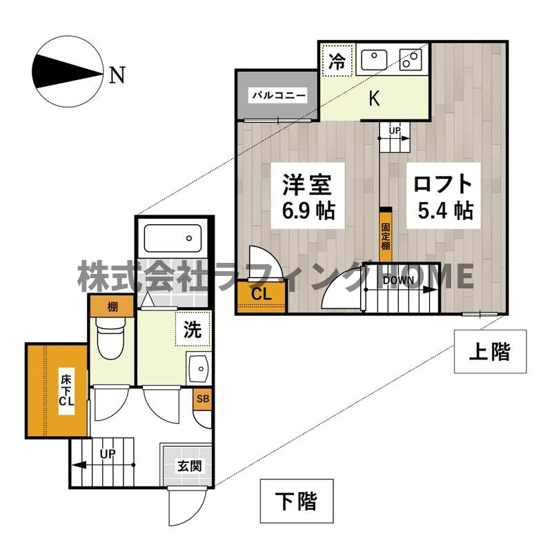 ADC津福の間取り