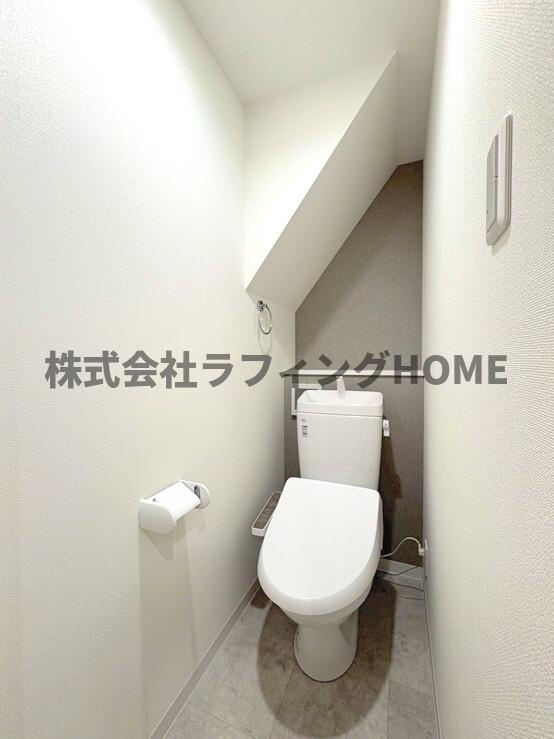 ADC津福のトイレ|ゆったりとした空間のトイレです