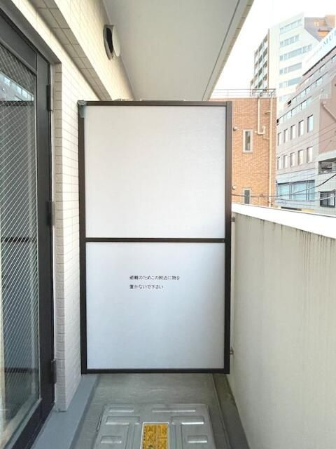 サクラスプリング高輪のバルコニー