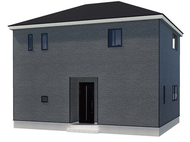 高知市百石町　第3　新築戸建　の外観パース|4LDK+WIC　