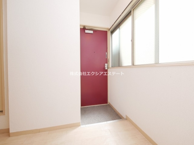 住吉パークハイツの玄関