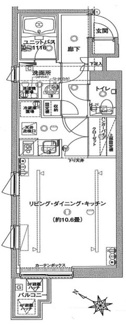 【間取り】 | グランティアラ武蔵小山