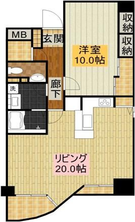 【間取り】 | ディアシティ赤羽