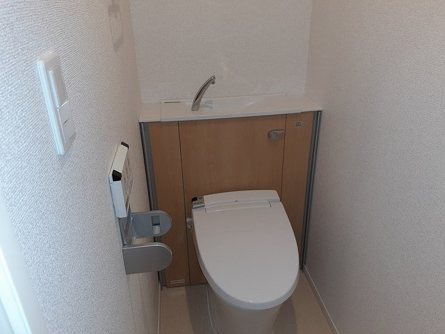 トイレもきれいです