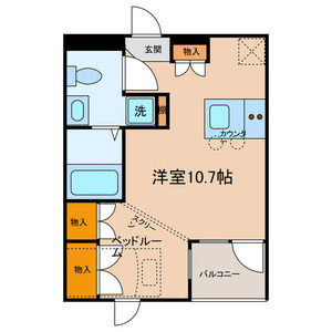 【間取り】 | ラ・ヴィータ | 間取りです。