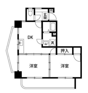 【間取り】 | ＬｅｓＳｔａ平和台 | 間取りです。