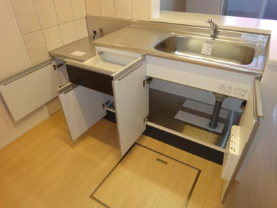 【キッチン】 | グレイシャス | シンク下収納