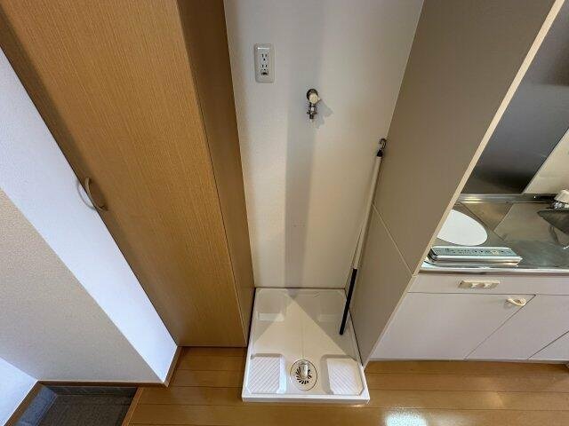 グルクスハイムⅡの設備|室内洗濯置き場