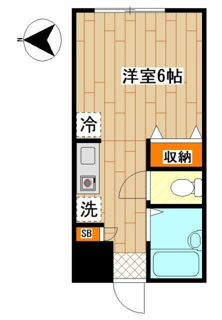 グルクスハイムⅡの間取り
