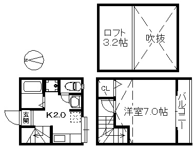 【間取り】 | ステラポラリス愛宕