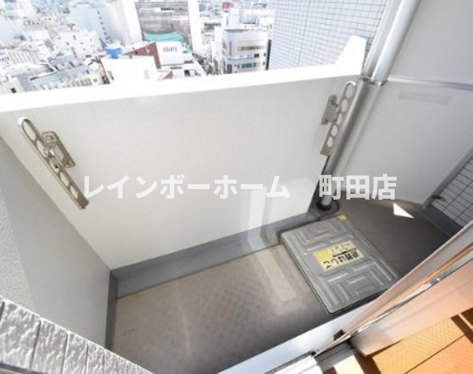 アーバイルトルム町田※初期費用分割あと払いサービス利用可能物件のバルコニー