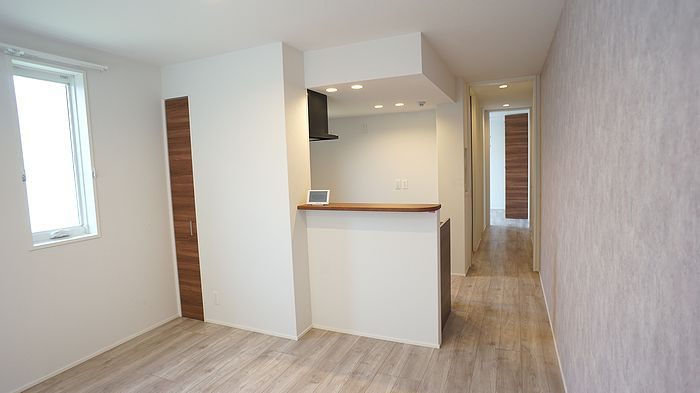 アルシアグランデ三軒茶屋　新築　断熱等性能等級5　ホテルライク仕様の居間・リビング