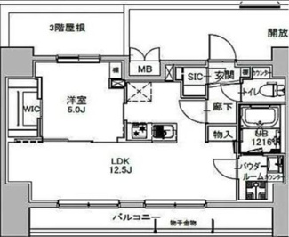 【間取り】 | S-RESIDENCE八丁堀una（エスレジデンス八丁堀ウーナ）