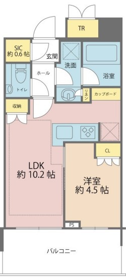 パークシティ武蔵小山ザタワーの間取り