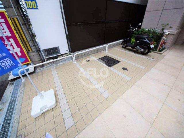 JASPER御堂筋本町の設備|JASPER御堂筋本町　バイク置き場