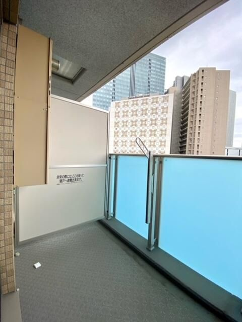 ＨＩＬＬ　ＦＬＡＴ　ＯＳＡＫＩのバルコニー