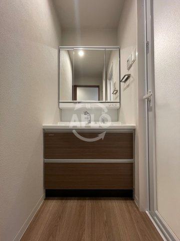 クレアーレ元町(難波元町小学校区)の独立洗面台|クレアーレ元町　独立洗面台