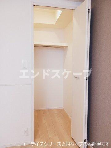 カレント　レジデンス　下増田Ⅱの収納|高崎、前橋のお部屋探しはエンドスケープまで！お客様の理想お聞かせ下さい♪