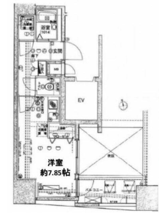 ヴィーダ文京本郷の間取り