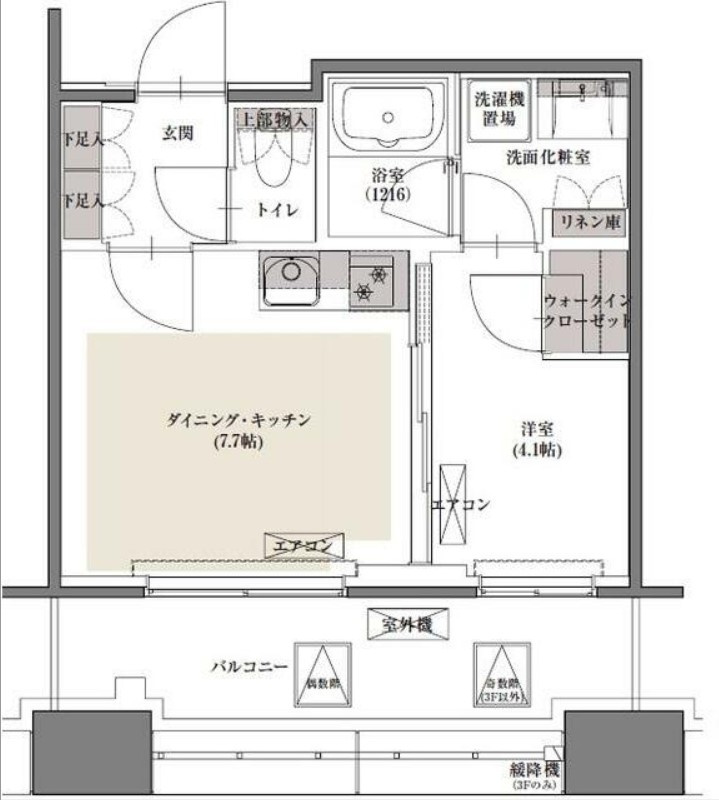 フォレストビュー護国寺の間取り