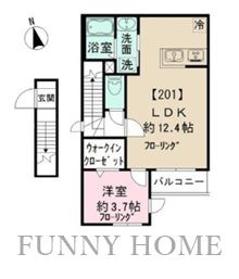 【間取り】 | サクラガオカ荘