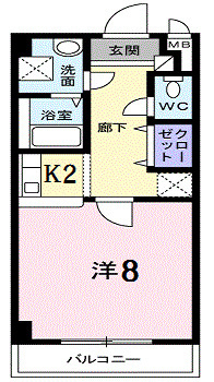 【間取り】 | ニューメゾン森安