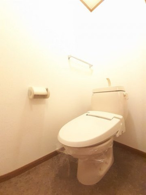 【トイレ】 | クレストールゆうＢ | 清潔感のあるトイレです