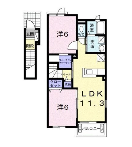 【間取り】 | 橙Ⅰ棟