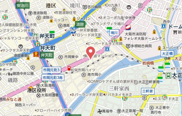 【地図】 | レオンヴァリエ大阪ベイシティ